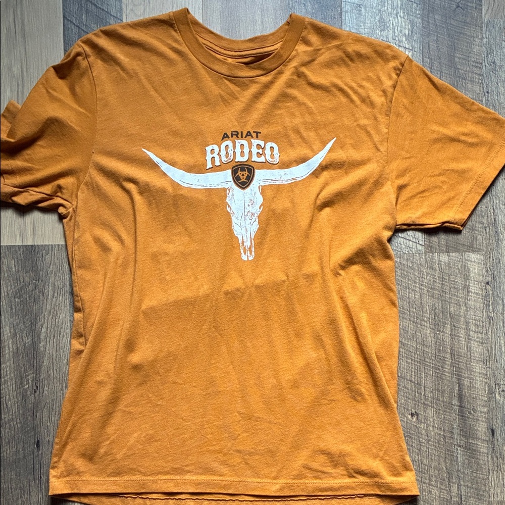 Ariat Men's Bold Orange Rodeo Tee